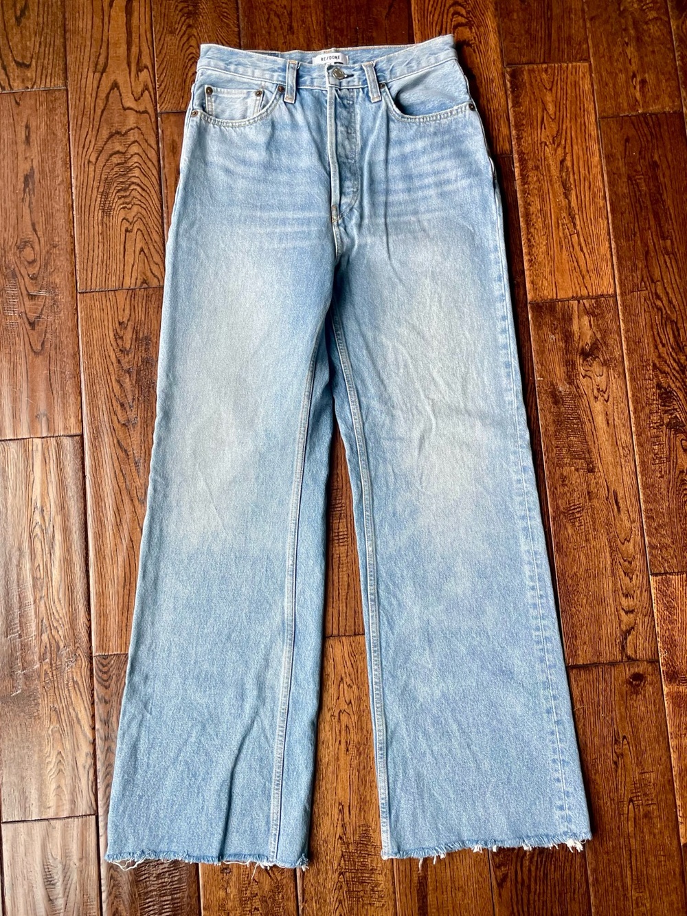 Re/Done 70S ULTRA HIGH RISE WIDE LEG, 28 - Picture 4 of 10